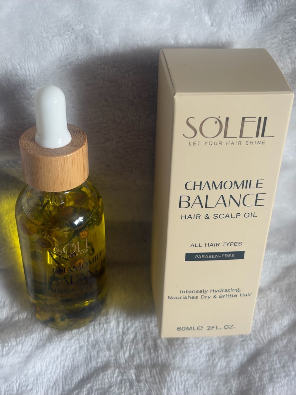 SOLEIL Chamomile Balance Hair & Scalp Oil Paraben-Free 60 mL